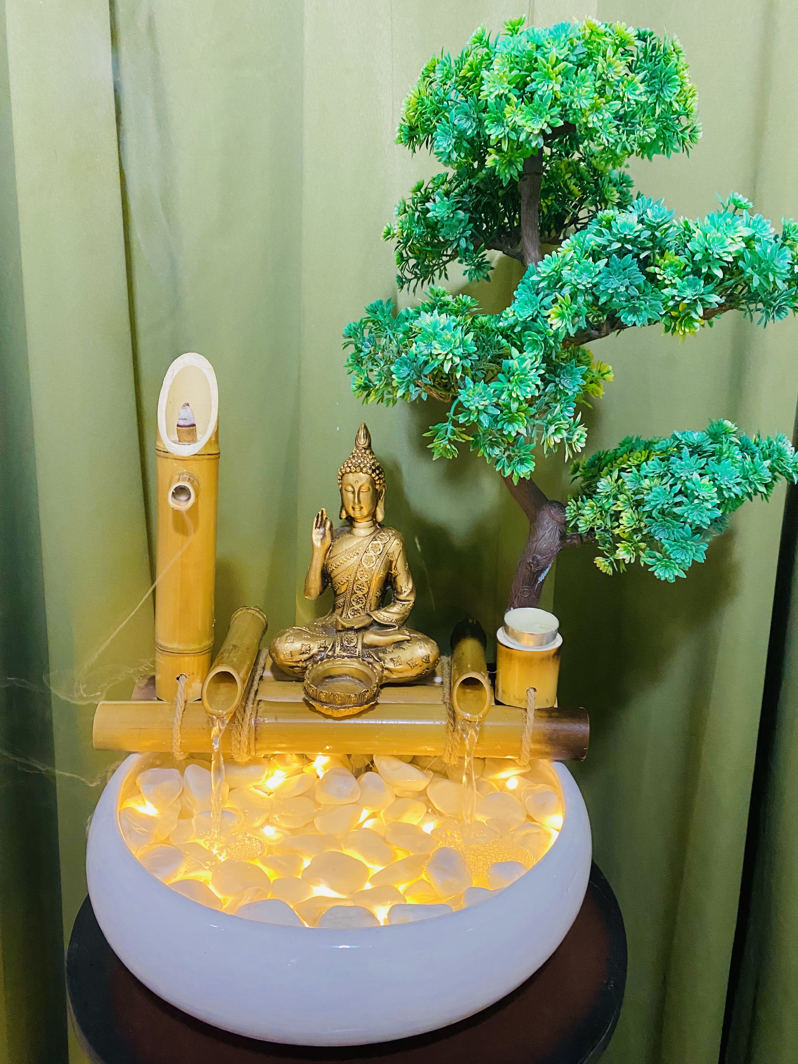 آبنما رومیزی بامبو مدل دنیز