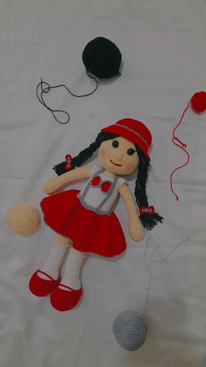 عروسک بافتنی