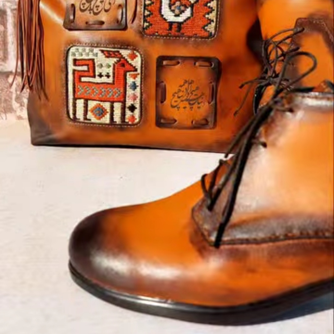 چرم طبیعی دست دوز 