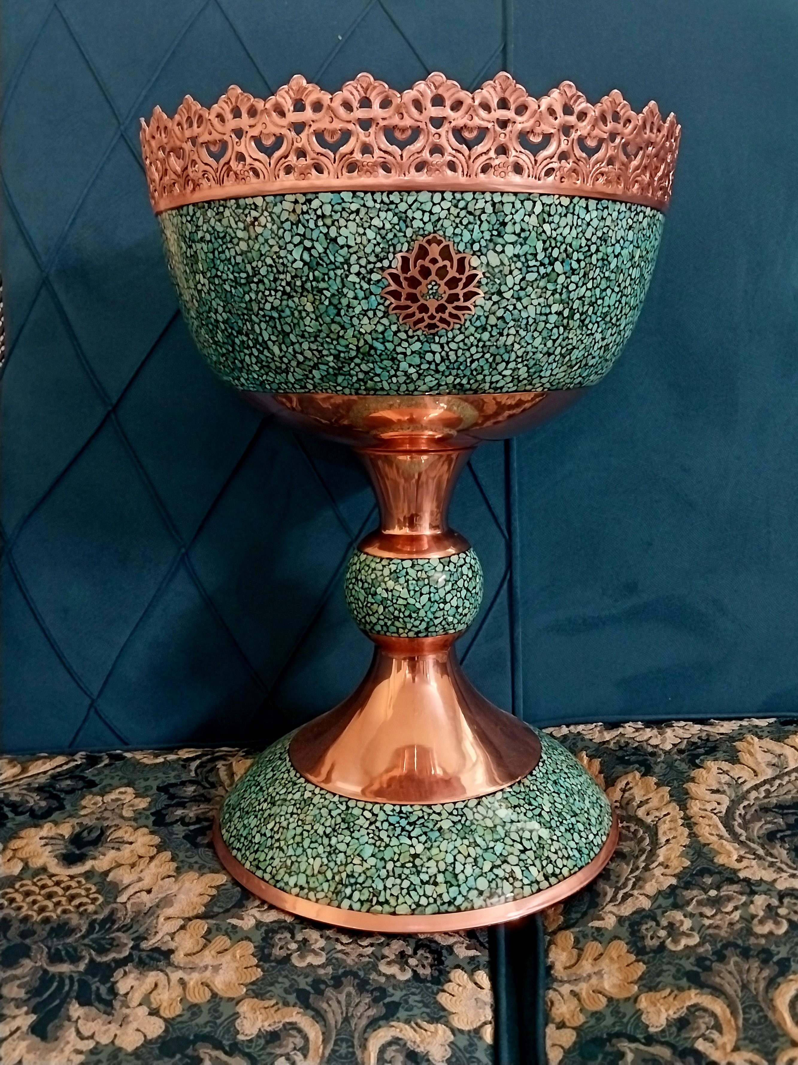 آجیل خوری فیروزه کوبی سوپر(بزرگ)