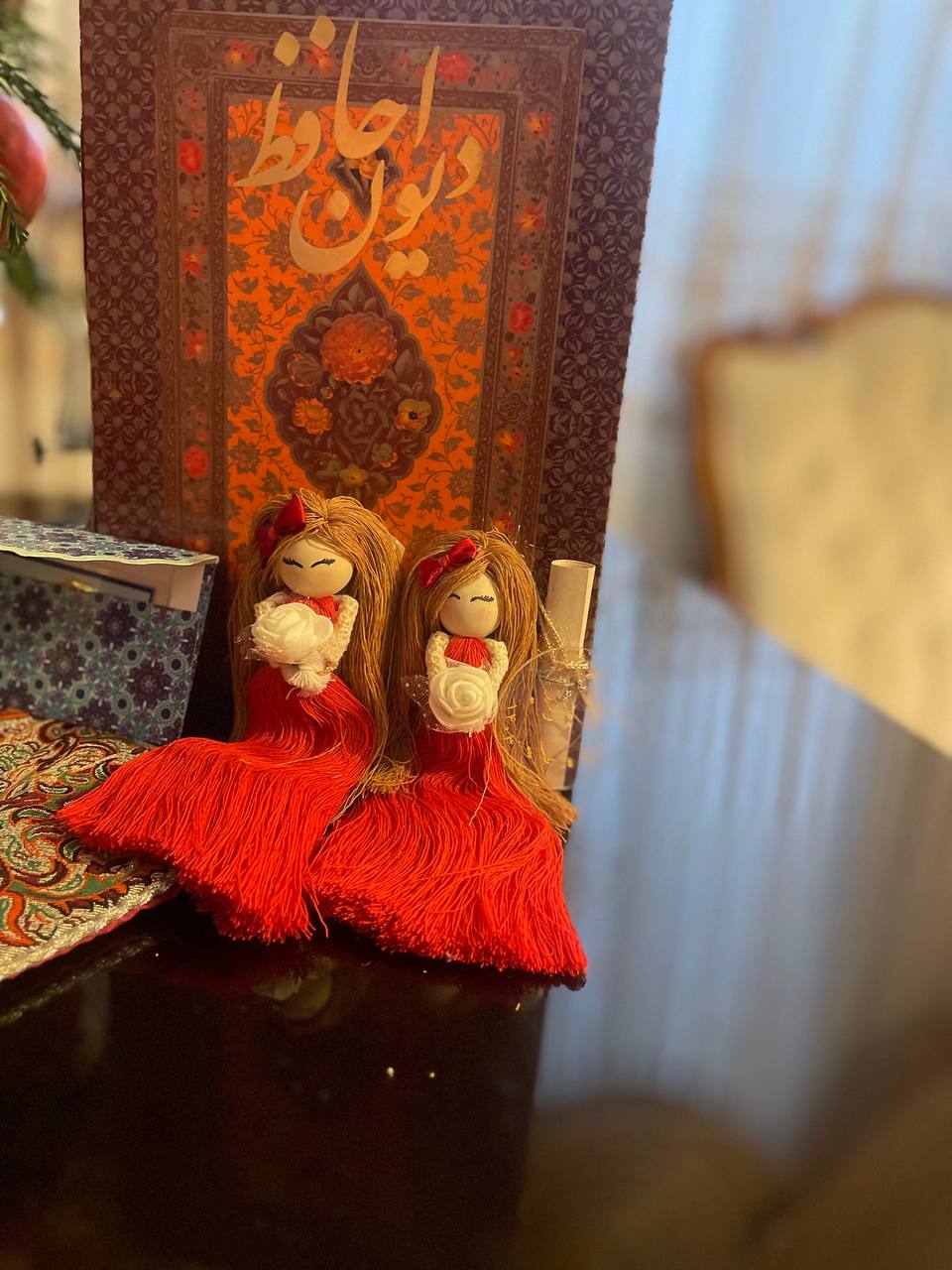 عروسک مکرومه 