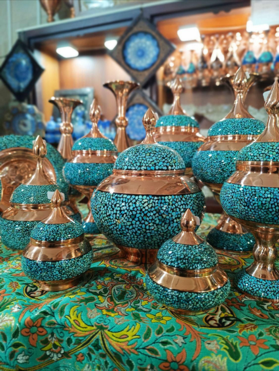 محصولات فیروزه‌کوبی با ضمانت اصالت