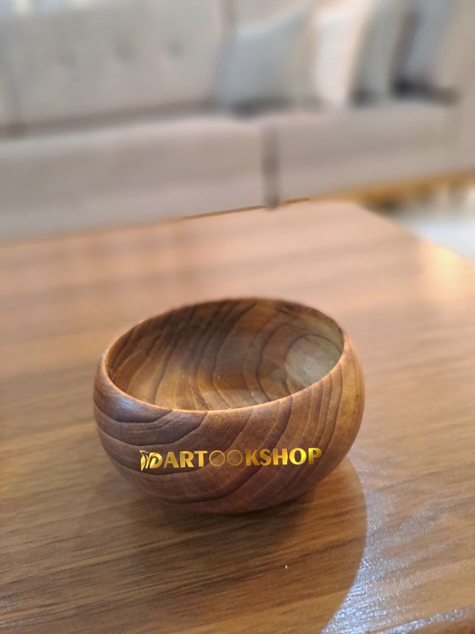 کاسه چوبی شیک خمره ای 