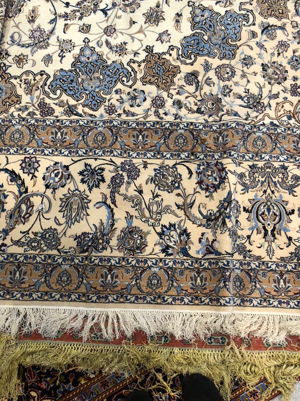 فرش دستباف تبریز و نایین ۲۴ متری