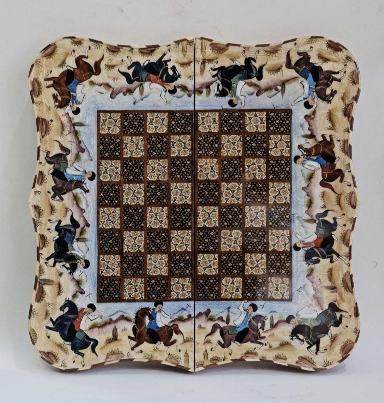 تخته نرد خاتم کاری شده