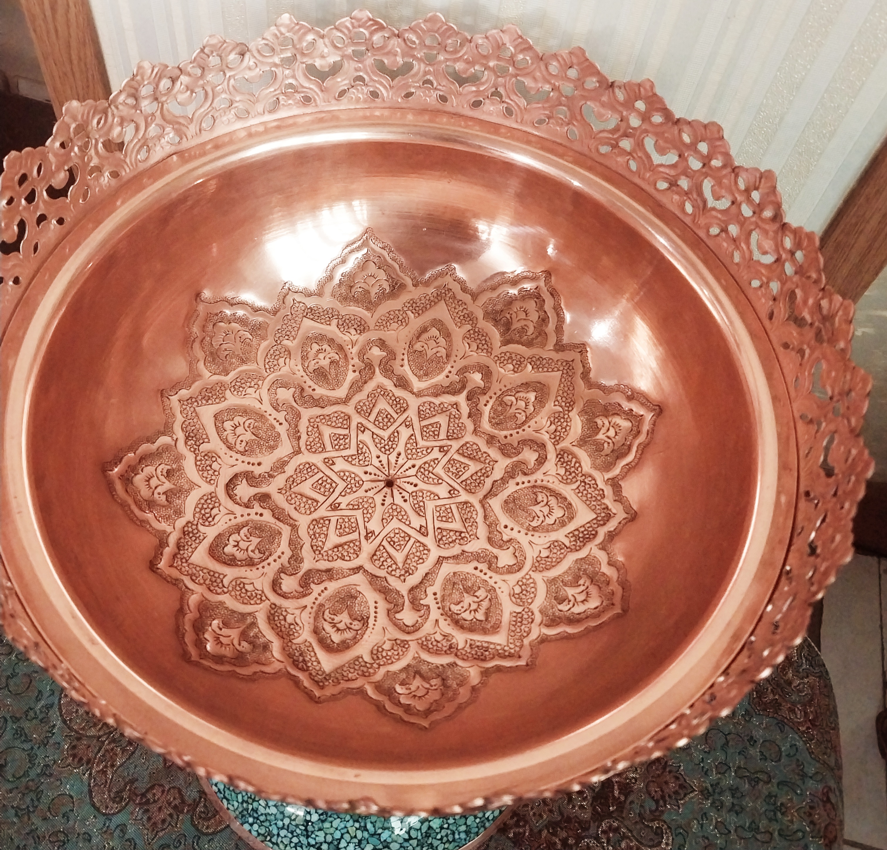 آجیل خوری فیروزه کوبی سوپر(بزرگ)