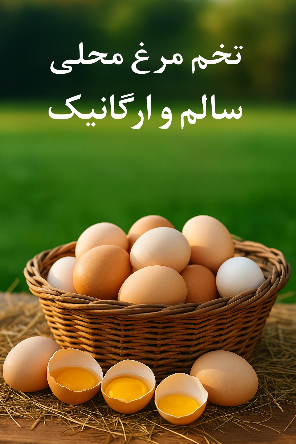 فروش تخم طبیعی و سالم 