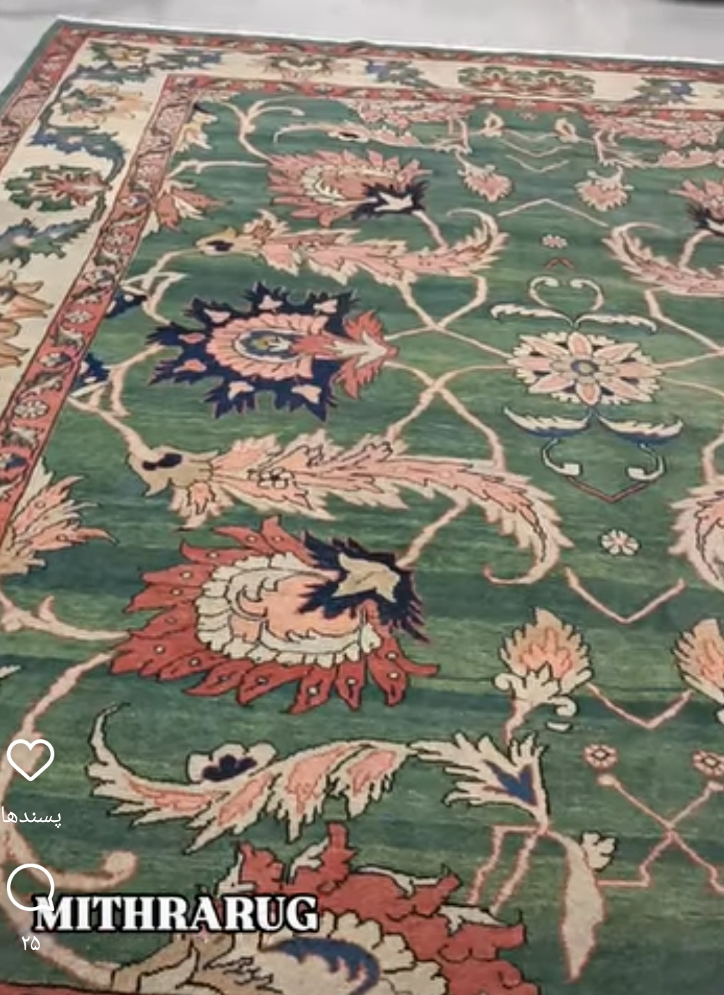 فرش دستبافت اصیل و ضمانت دار 