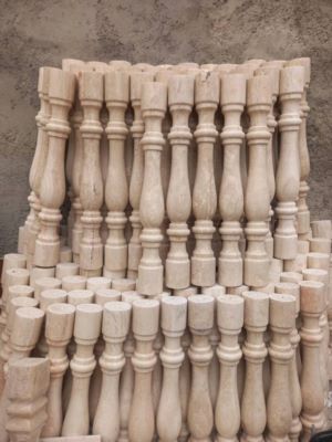 نما رومی نرده سنگی CNC استادی