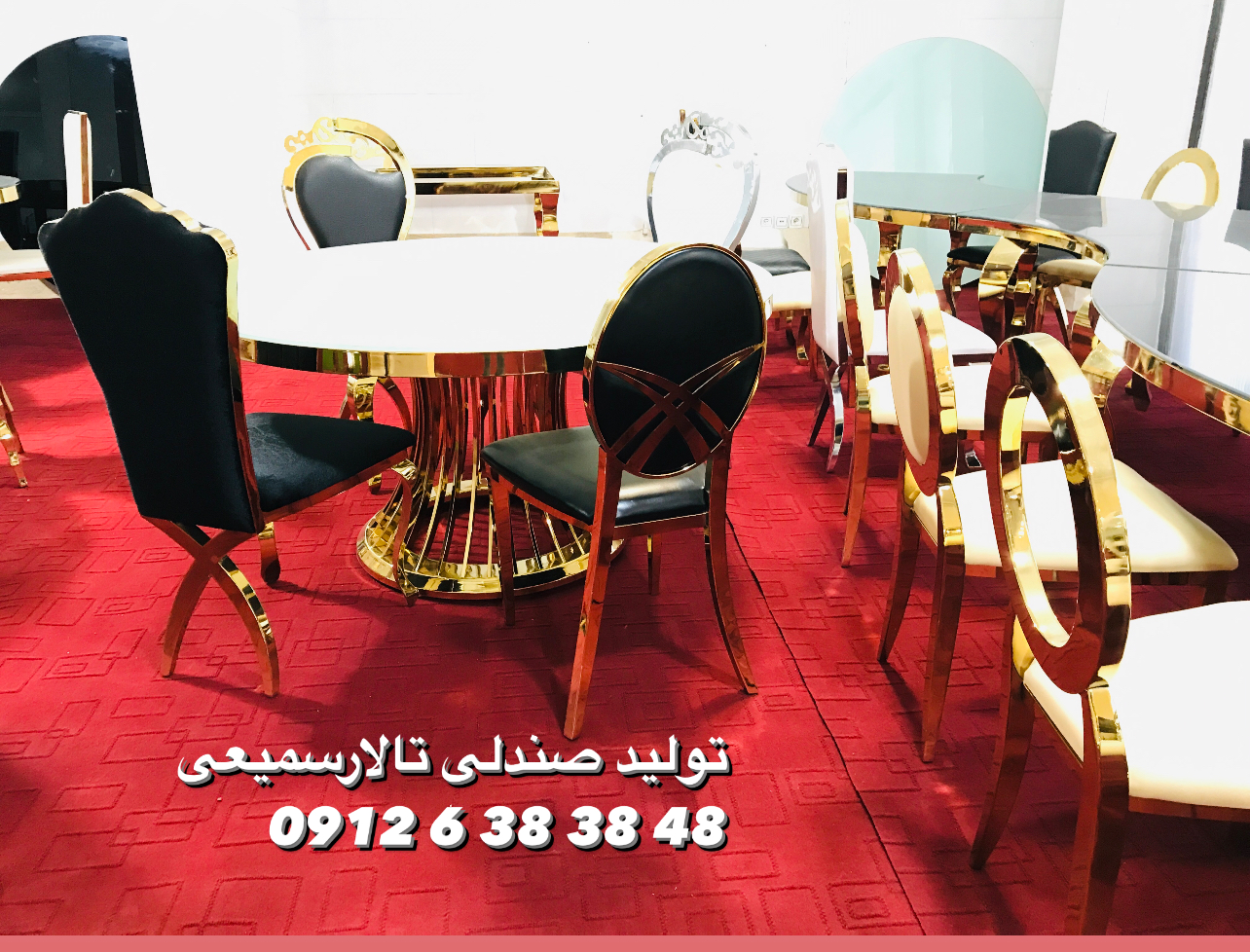 صندلی تالار عروسی رستوران هتل