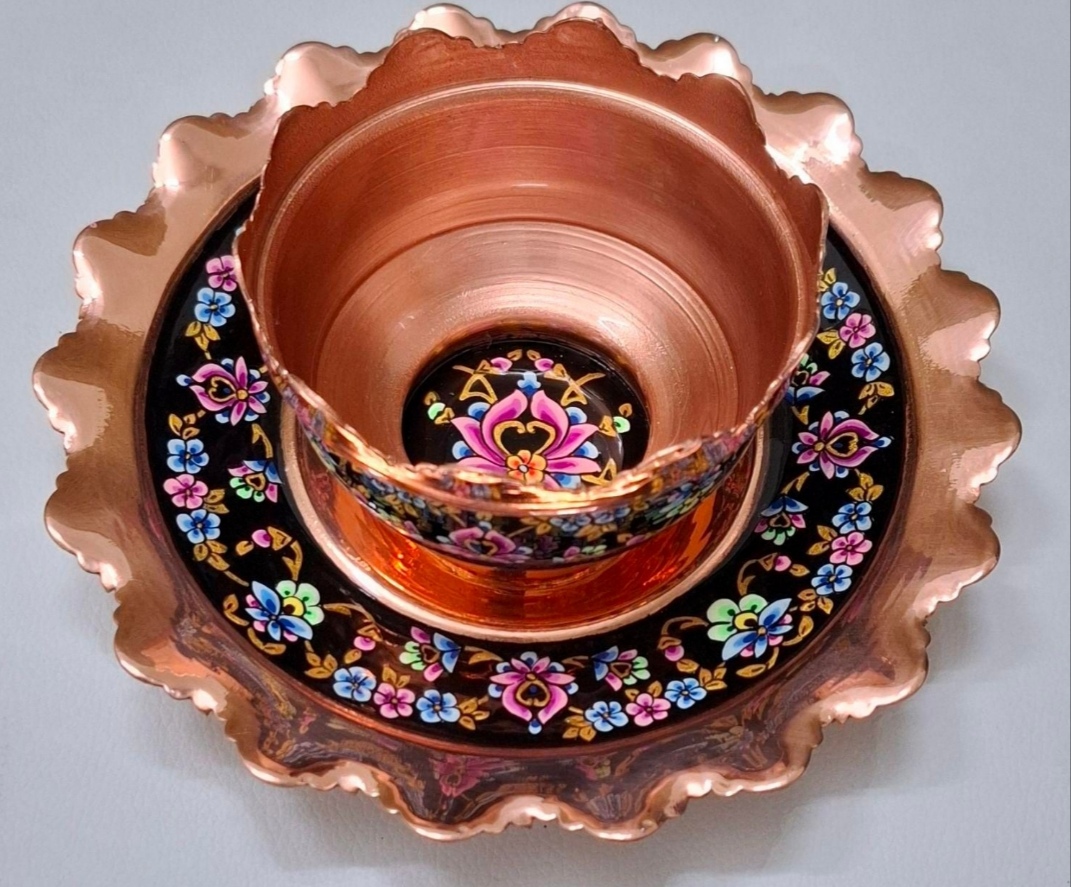 ظروف مسی و فیروزه