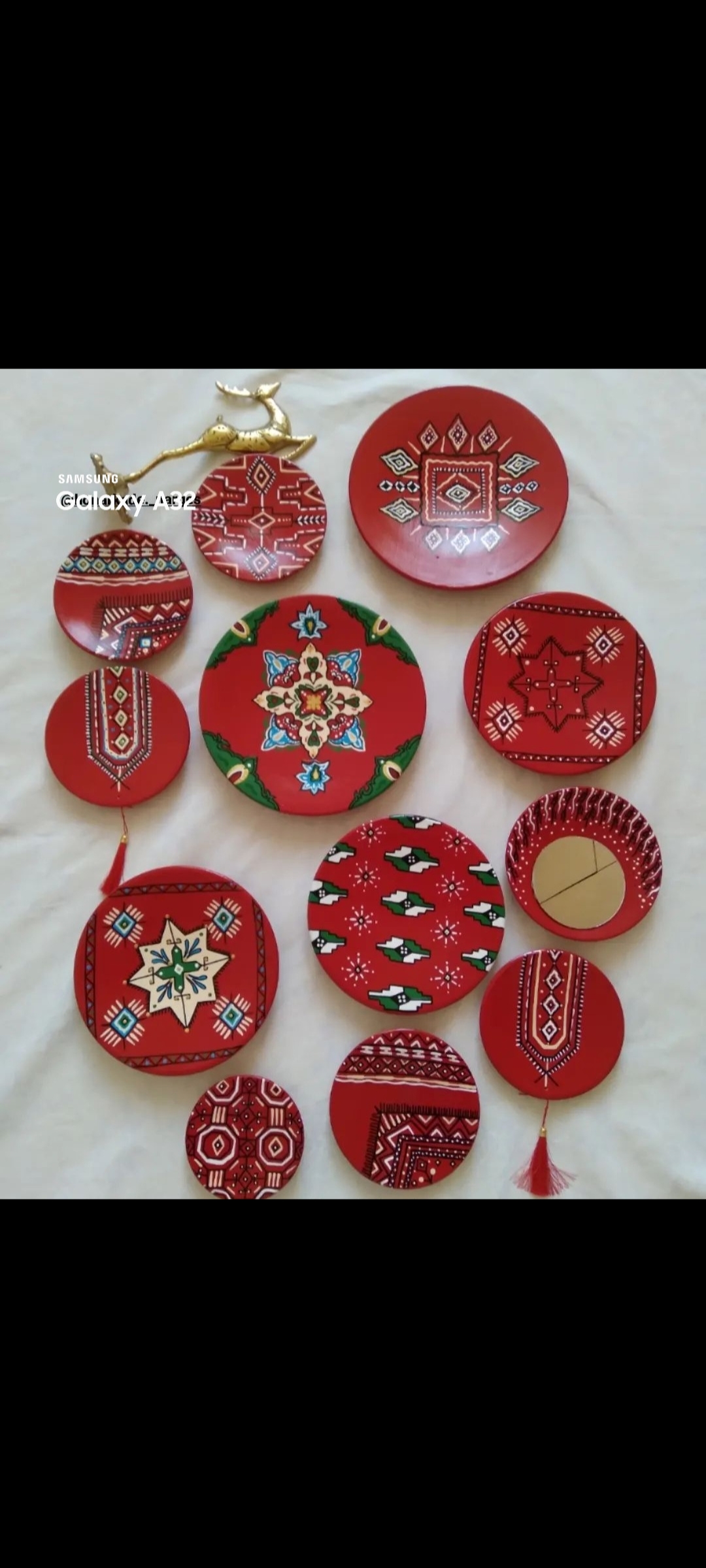 دیوار کوب بشقاب دیواری