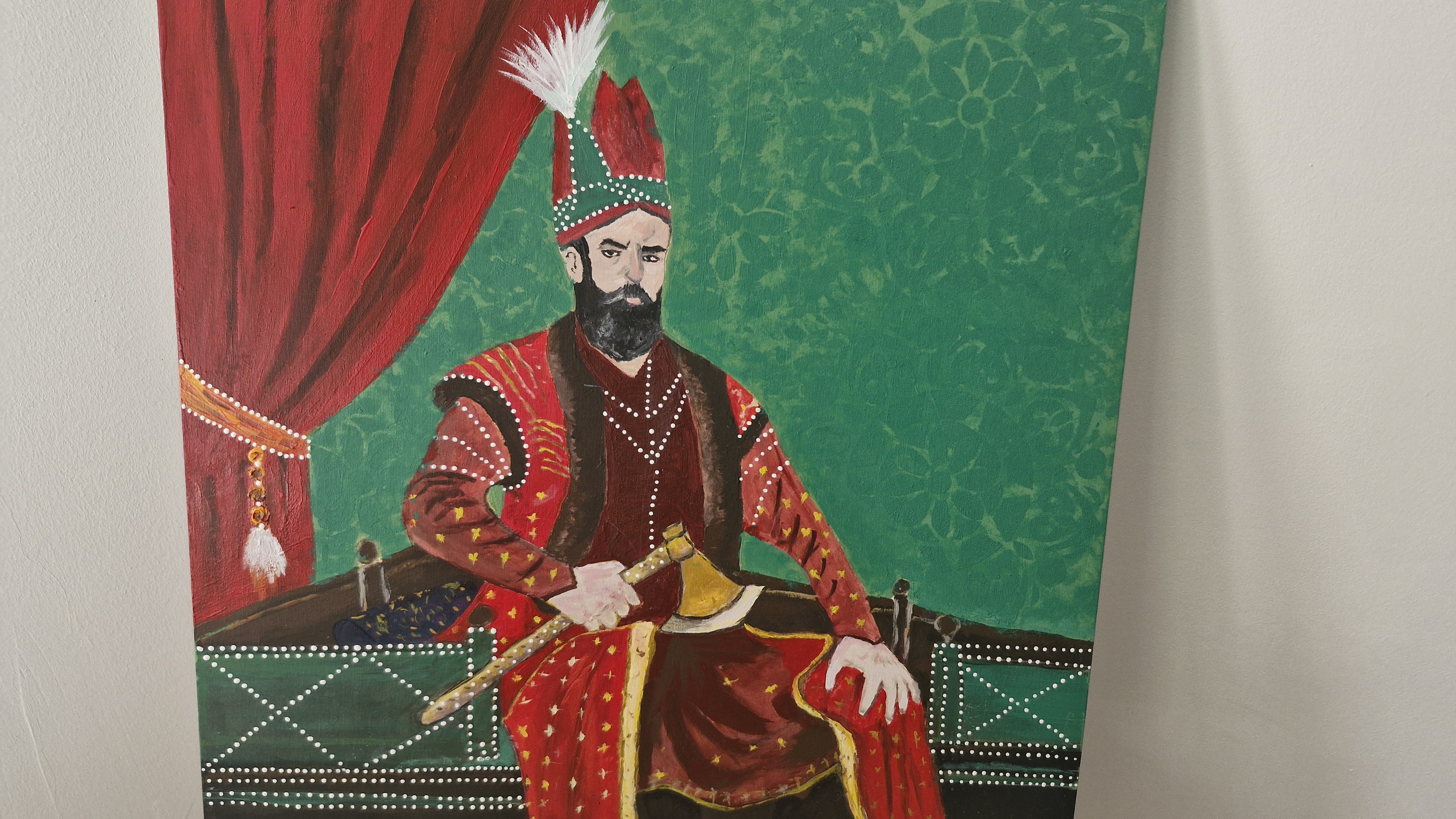 تابلو نقاشی نادر شاه 