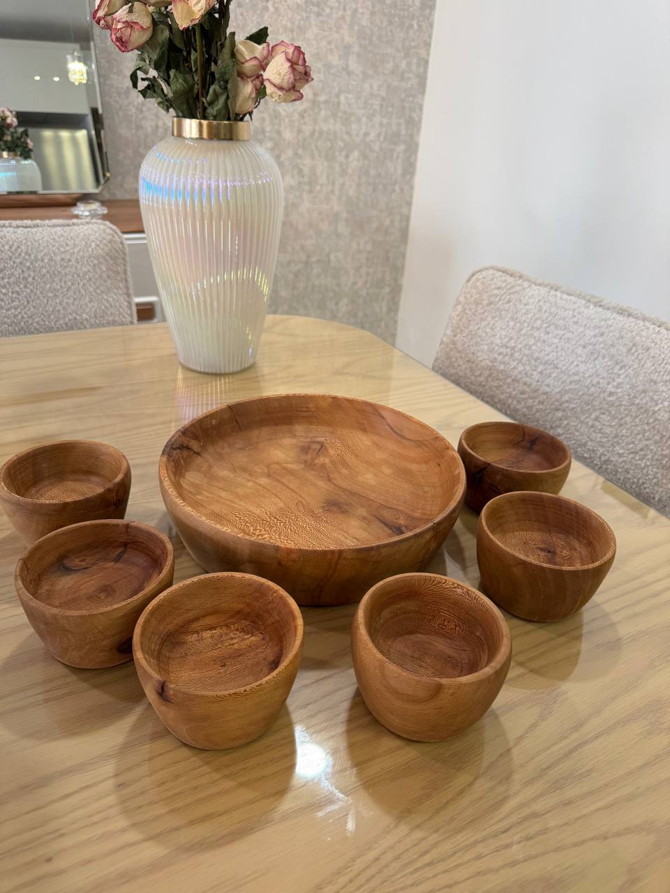 انواع ظروف چوبی شیک