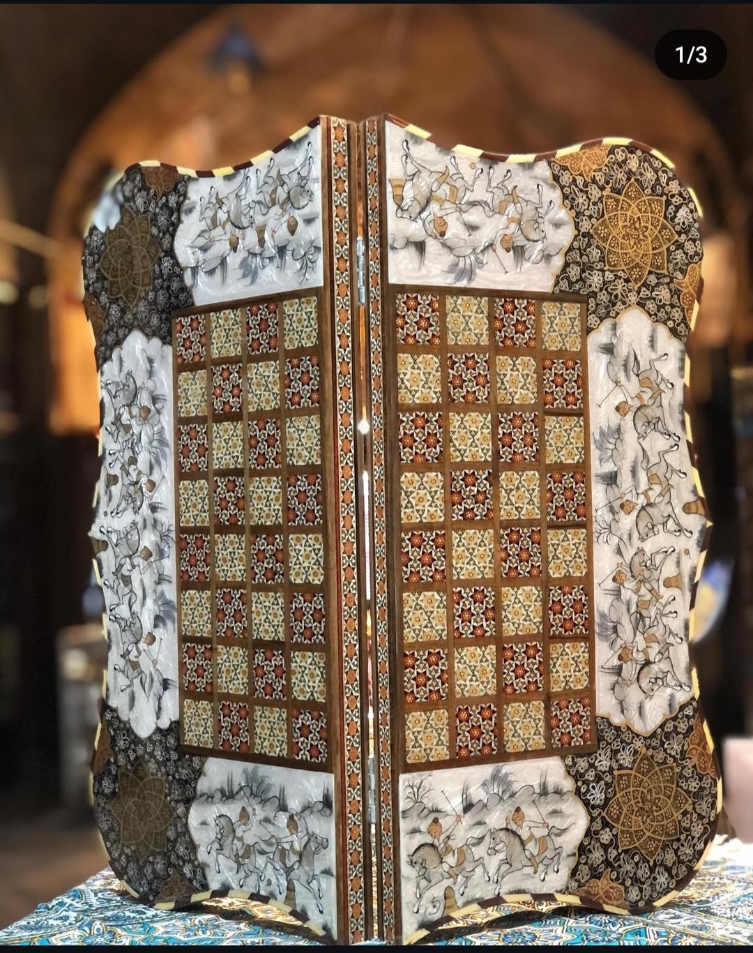 صنایع دستی،خاتم،تخته نرد