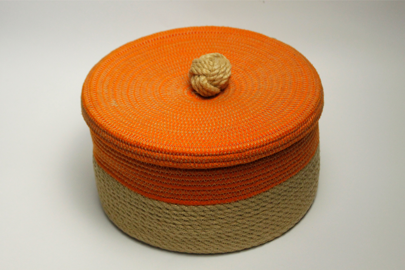 Cotton rope basket 