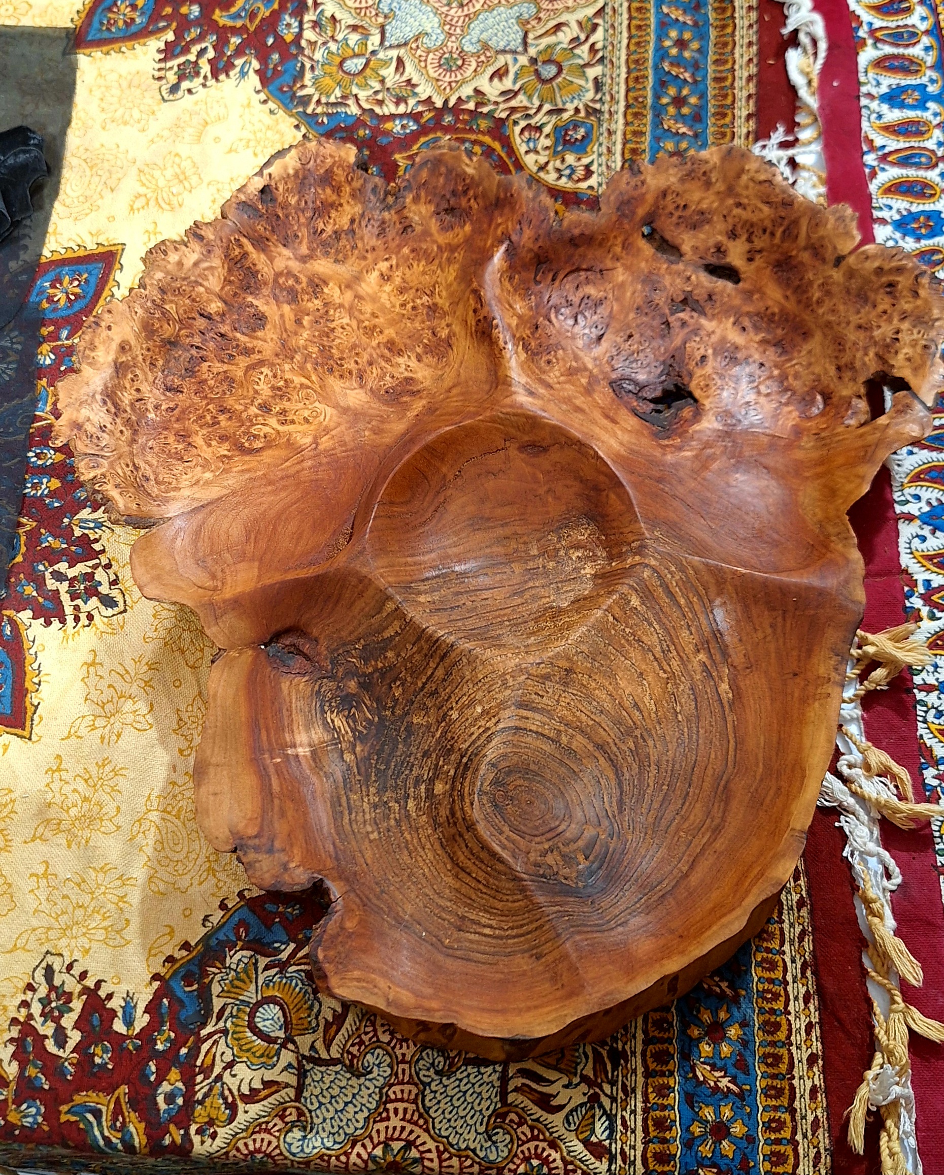 ظروف سه تیکه روستیک چوبی