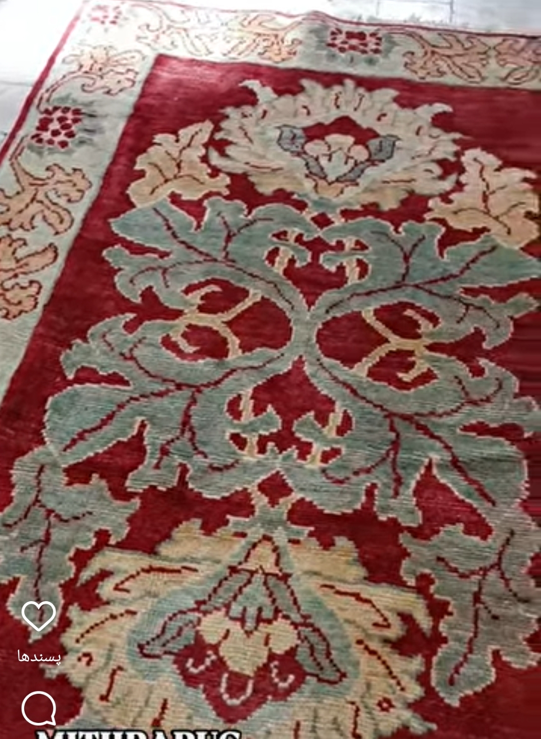 فرش دستبافت اصیل و ضمانت دار 