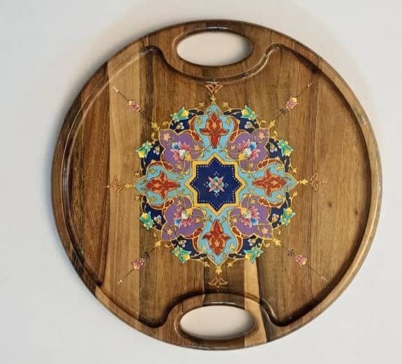 ظروف چوبی با طراحی خاص
