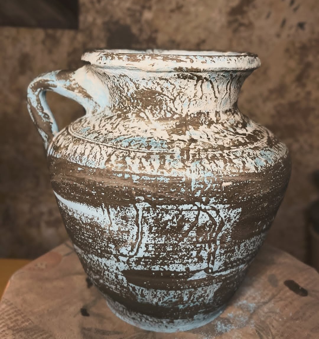 گلدان دست ساز