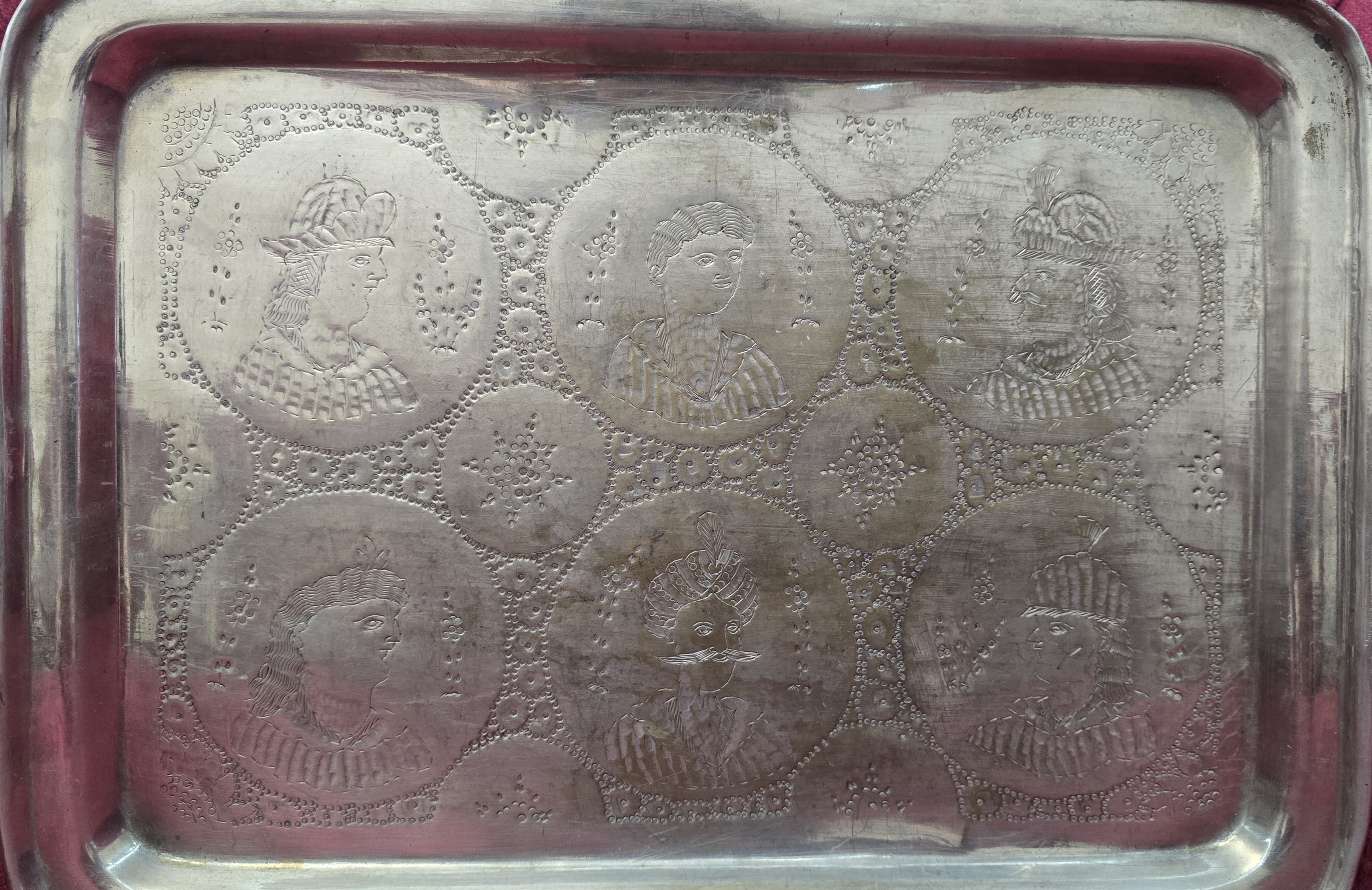 سینی عتیقه مربوط به قبل از دوره قاجار