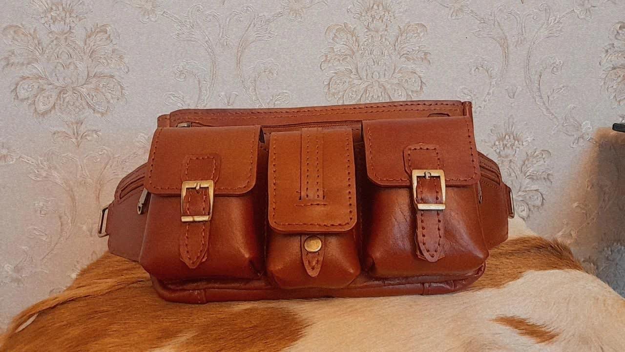 کیف دست دوزچرمی