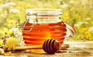 عسل کوهی گون و گشنیز