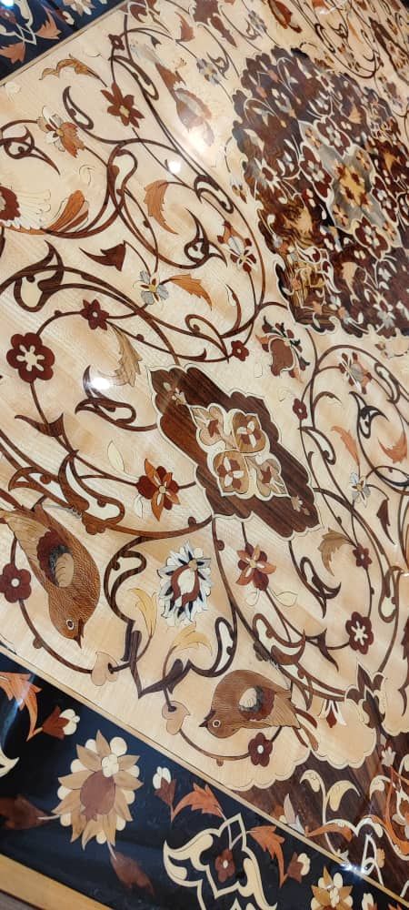 میز معرق منبت