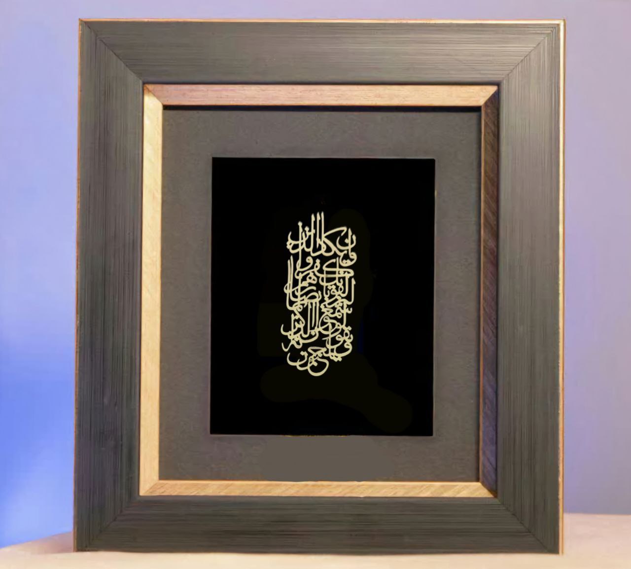 تابلو هدیه از جنس طلا(به سفارش شما)