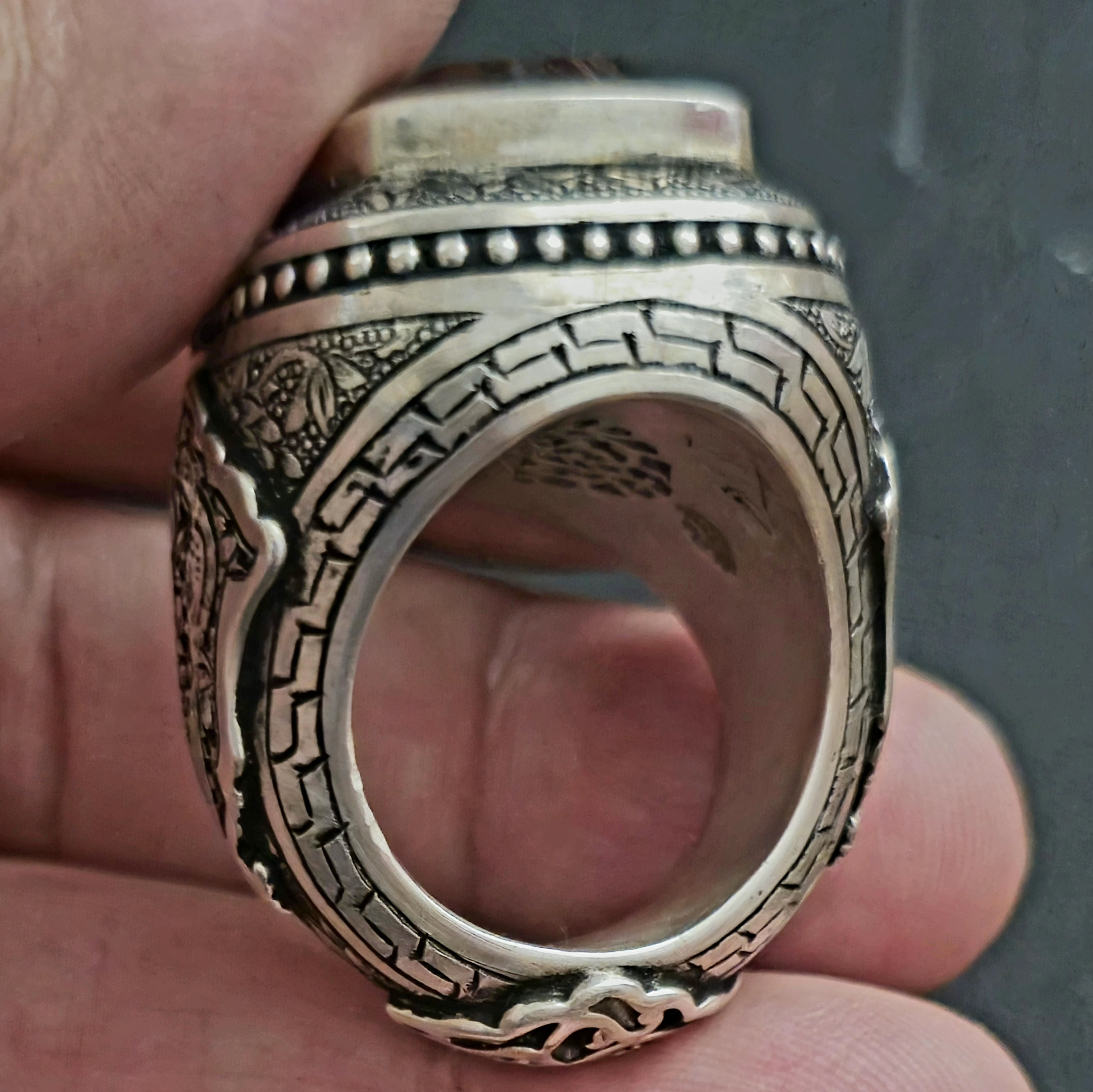 انگشتر نفیس قلمکاری