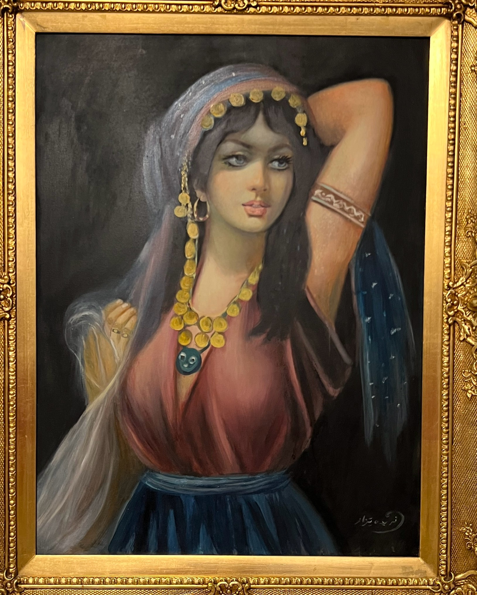 نقاشی۴۰ ساله - فریده تیرناز