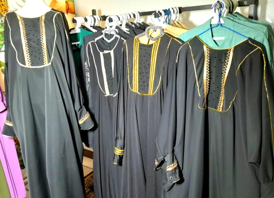 عبای طرح کیمونو کارشده