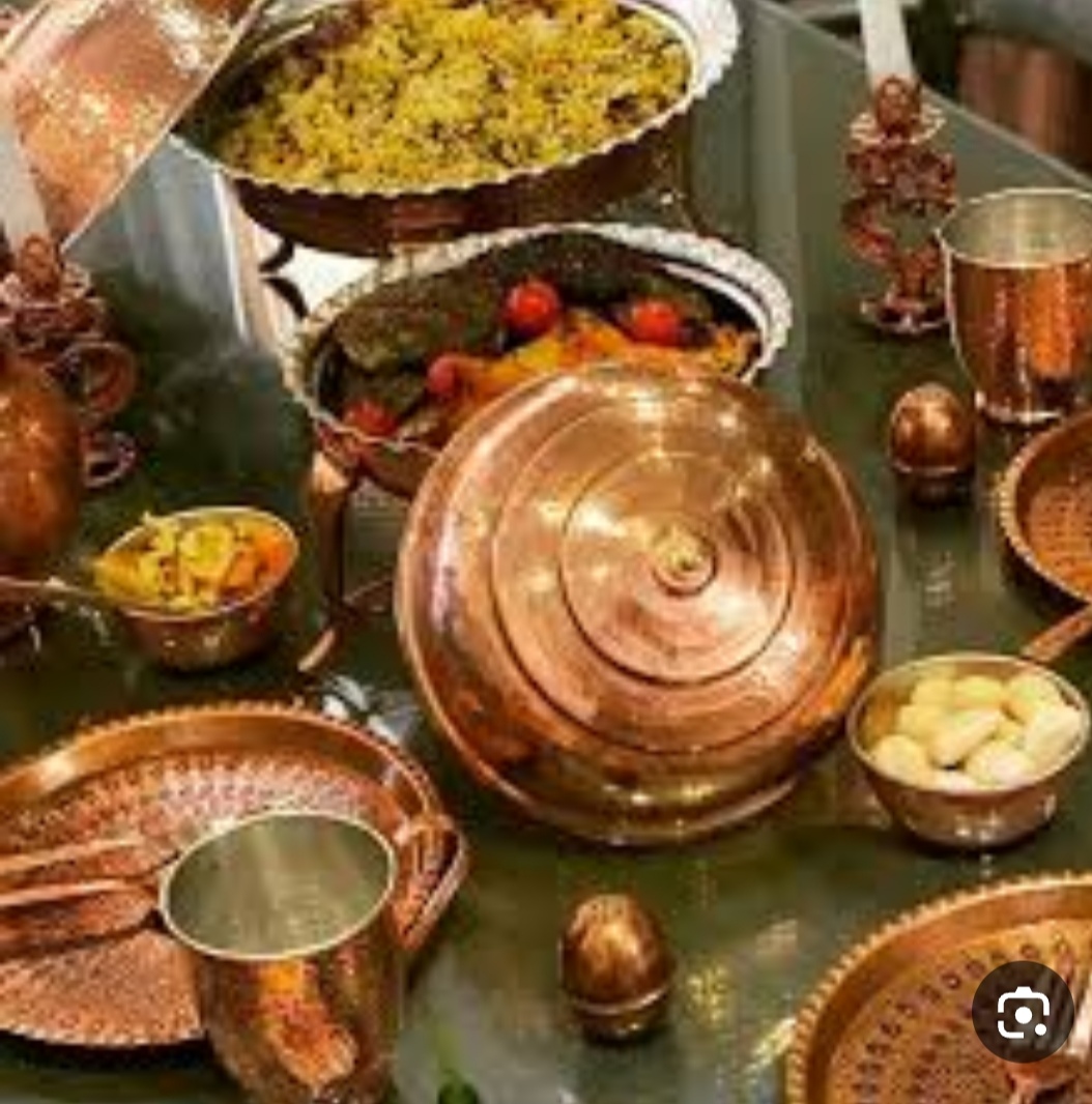 انواع ظروف مسی 