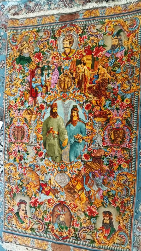 قالیچه طرح سلاطین 