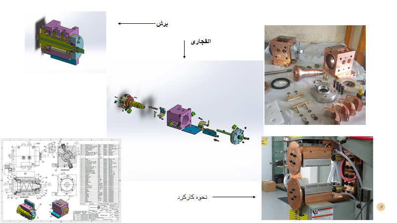 طراحی و ساخت تجهیزات و قطعات مکانیکی