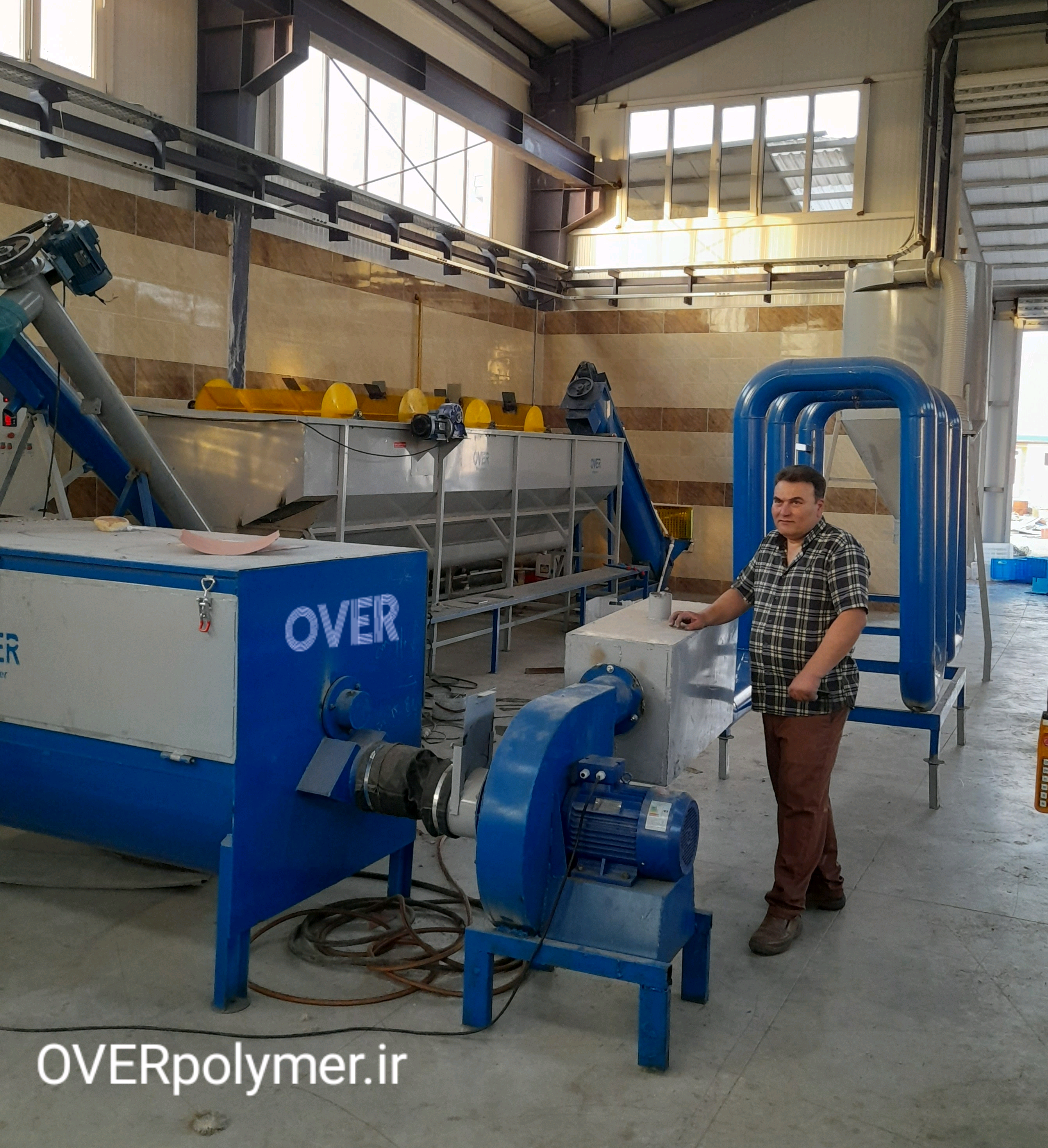 خط هاتواش.بازیافت پت پلاستیک