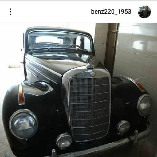 ماشین مرسدس بنز مدل 1953