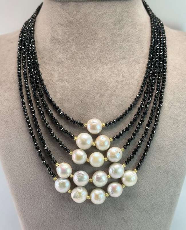 اکسسوری مروارید و سنگ و کریستال