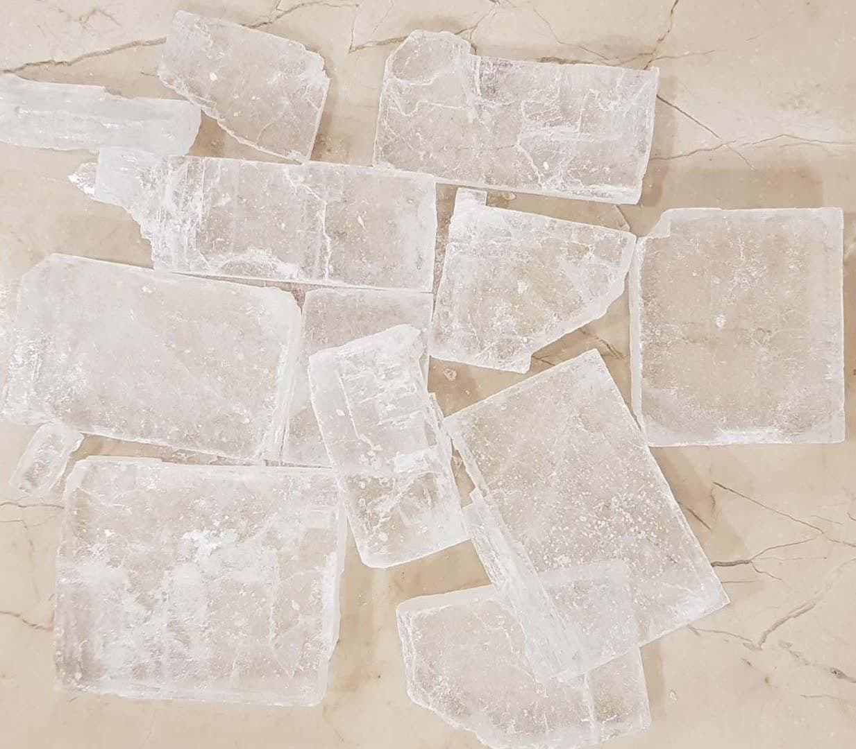 نمک صورتی آبی دل نمک