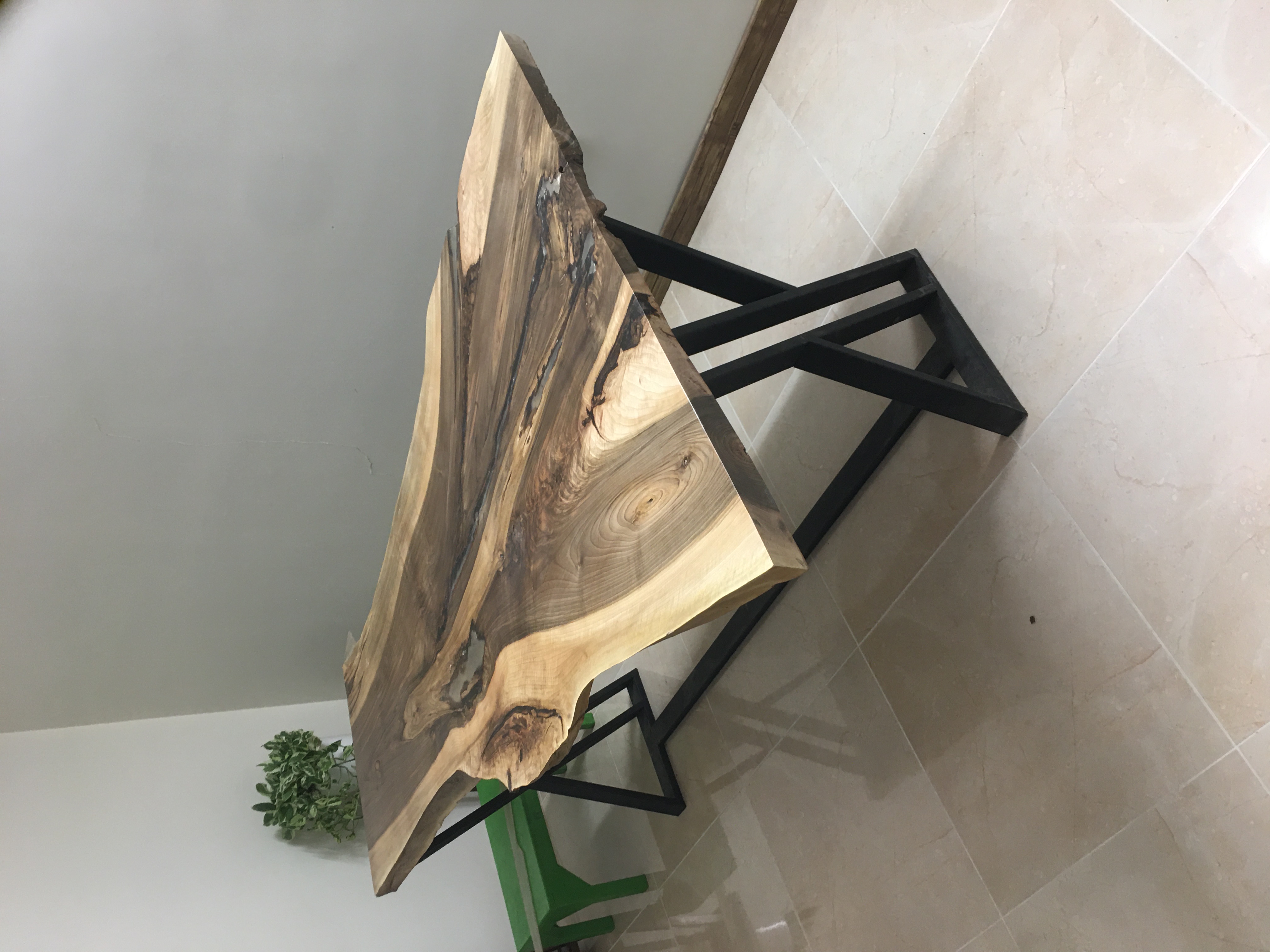 میز ناهار خوری چوبی روستیک