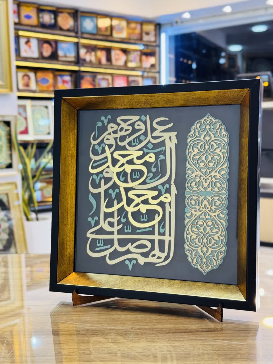 تابلو وظروف مسی فیروزه کوب 