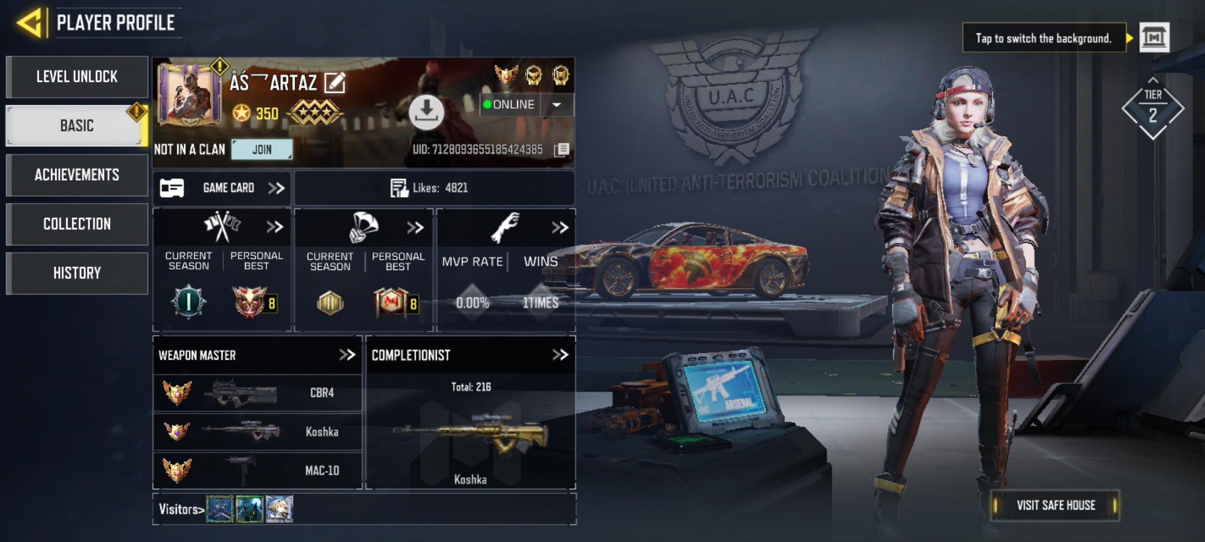 Account call of duty 