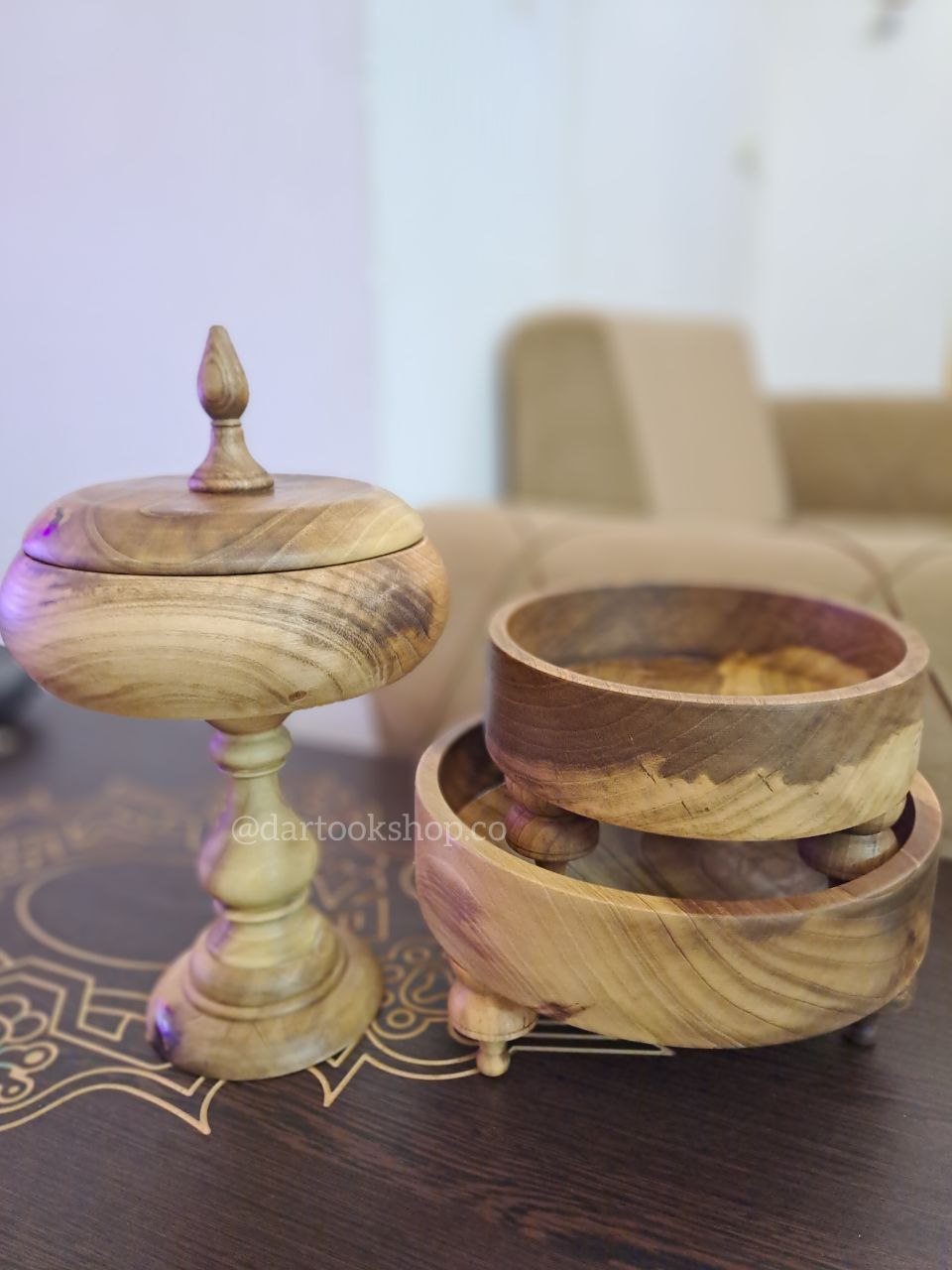 آجیل خوری چوبی شیک و ماندگار