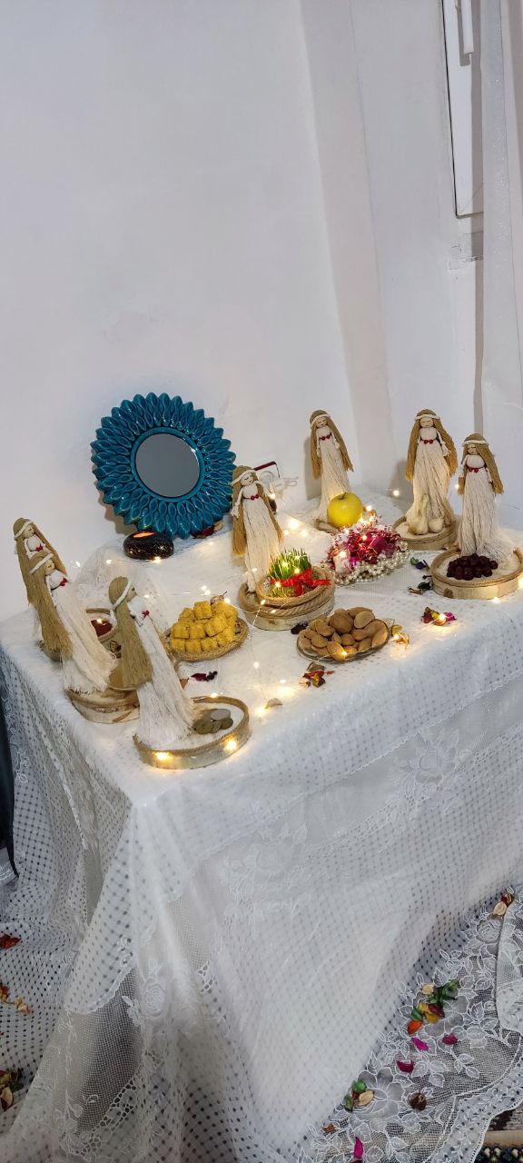 عروسک مکرومه 