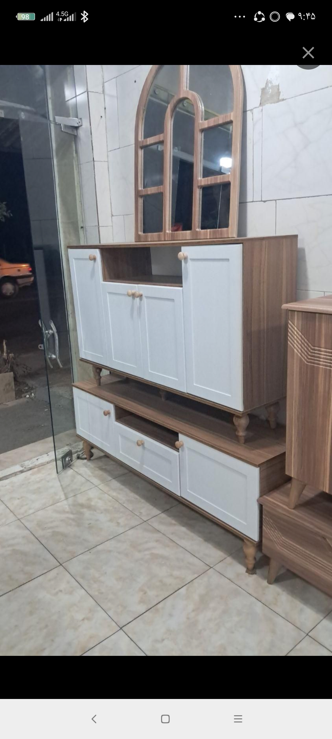 کنسول اینه جاکفشی میزتلوزیون