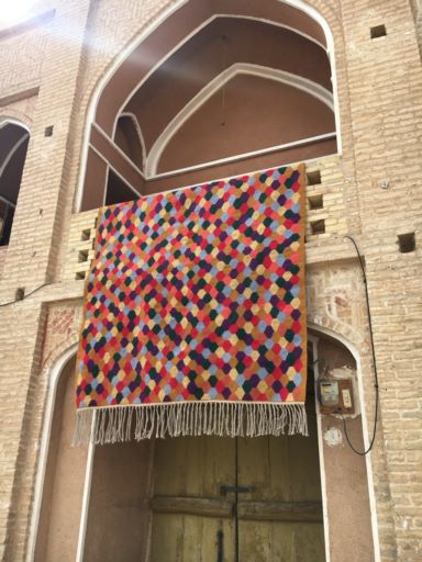 گلیم دستبافت پشمی