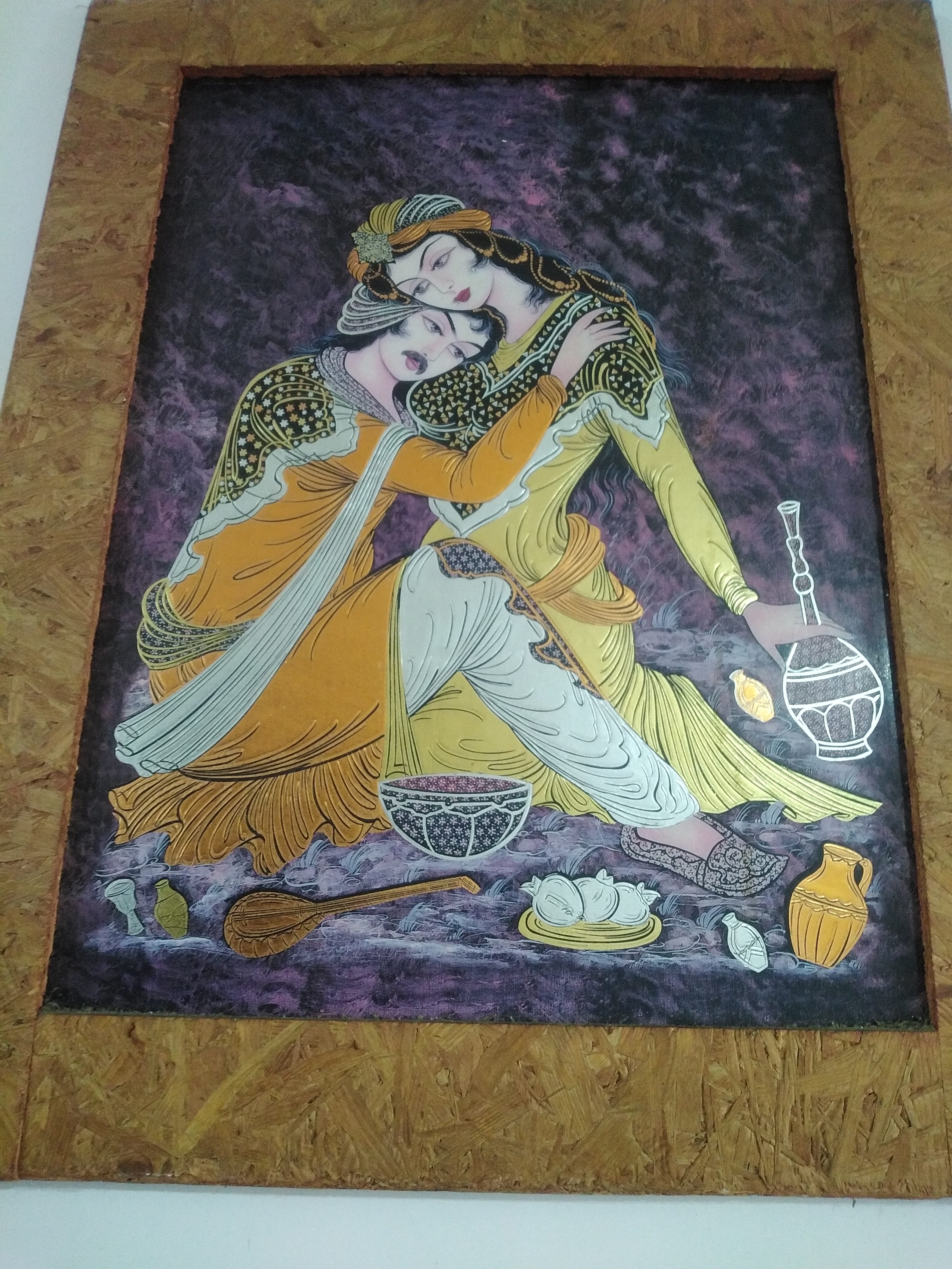 تابلو لیلی ومجنون قدیمی