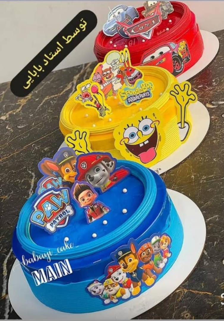 محصولات تخصصی دیزاین کیک ، تاپر