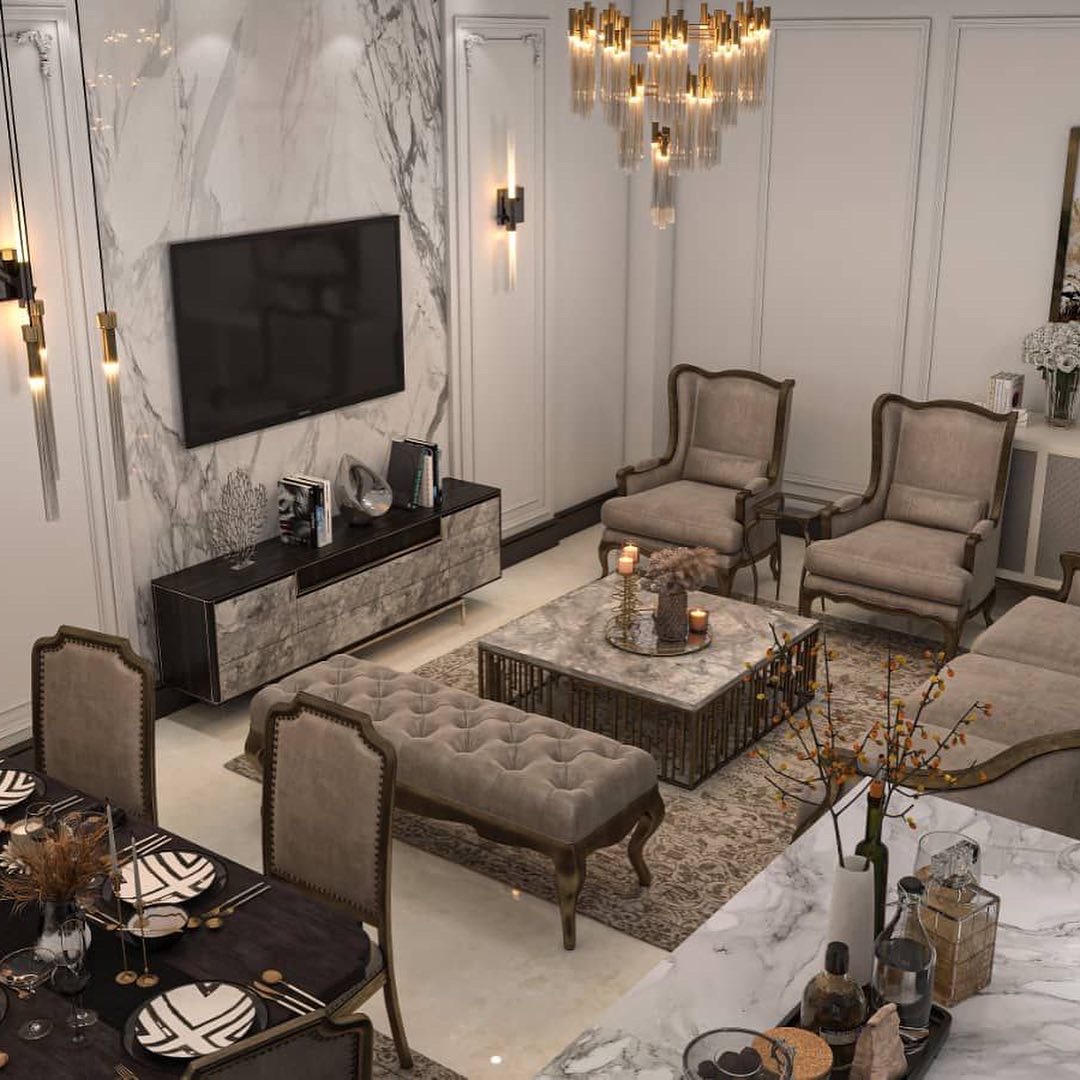 طراحی داخلی لوکس و مدرن