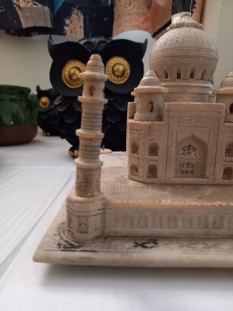 ارامگاه تاج محل قدیمی کار دست 